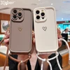 Crossbody Lanyard Strap Heart Thickened Silicone Case for iPhone 15 Pro Max 14 13 12 11 XR XS 7 8 Plus SE Soft Protection Cover 1