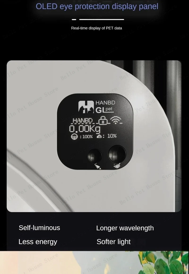 Automatic Smart Self-cleaning Cat Litter Box With App Control_voghion.com