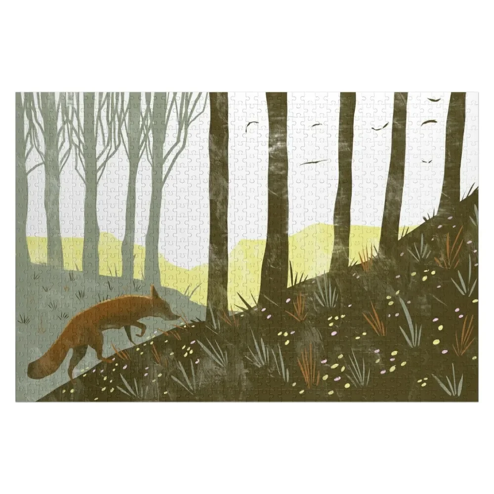 

A Fox on the Trail Jigsaw Puzzle Anime Works Of Art Puzzle