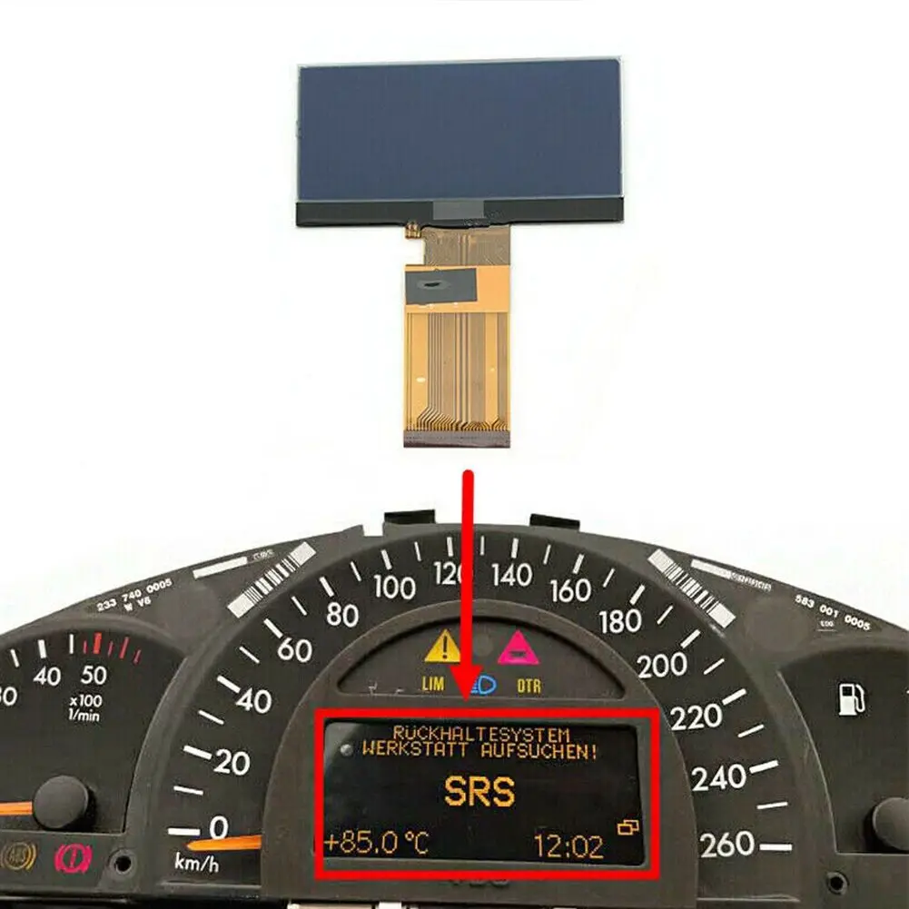 Mercedes C-Class W203 2001-2006 Mercedes G-Class W463 2002-2006 Touch Screen Instrument Cluster LCD Display Screen lcd display navigation touch screen
