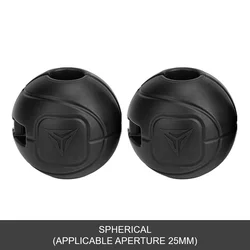 25mm Decorative Motorcycle Engine Guard Protector with Bumper Guard Blocks (Spherical 25mm)