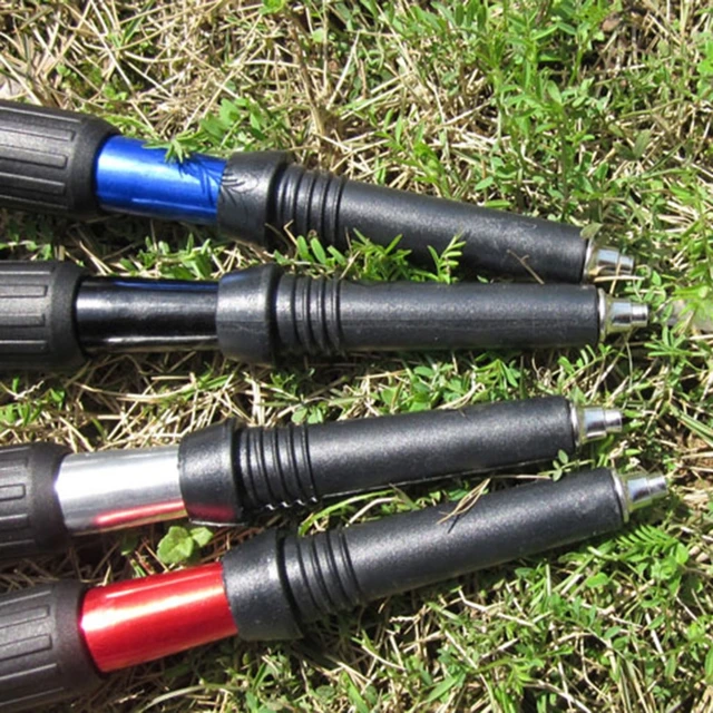 4Pcs Walking Tips Trekking Cane Rod Alpenstock Replacement Accessories Spare Parts for Hiking