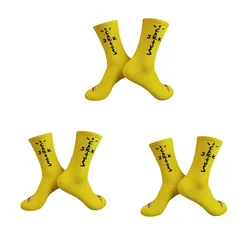 Men's Sports Street Style Hip Hop Crew Socks - 3 Pairs - 36-43EIR (10)