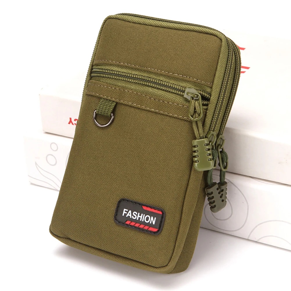 Nylon Waist Bag Phone Pouch for Outdoor Camping Hunting