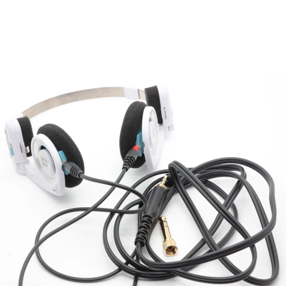Diy Headphone Speaker for KOSS PP Portable Portapro Porta-Pro Drivers HIFI Auriculares Speakers MMCX Sockets Detachable Cable