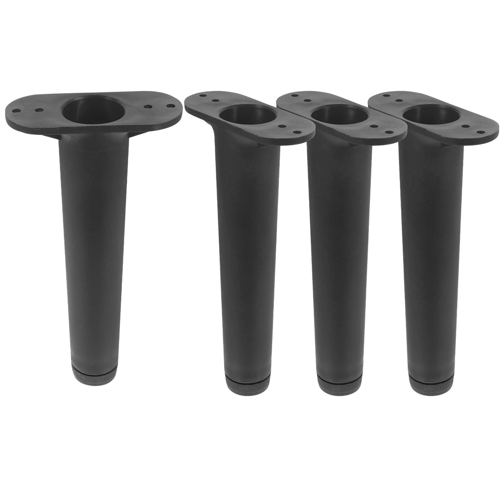 

4 Pcs Fall to The Ground Bed Support Frame Adjustable Replacement Plastic Steel Legs