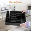 Kitchen Cutlery Storage Box Knife Holder Plastic Tray Fork Spoon Divider Drawer Box Tableware Organizer Kitchen Drawer Organizer 5