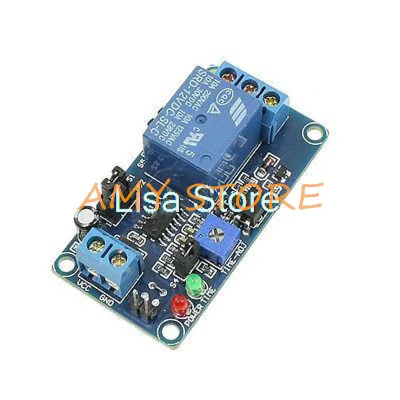 Dc 12v 0.1second1hour Trigger Delaying Time No Relay Module Timer