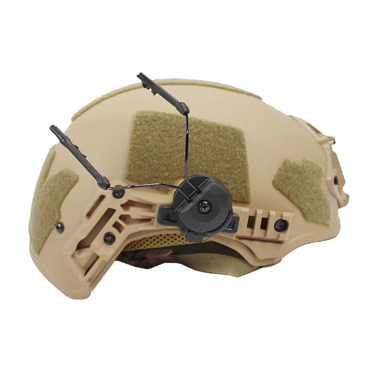 Tactical Headset Bracket Fast Ops Core Helmet ARC Rail Adapter Set Comtac II Series Military Noise Cancelling Headset