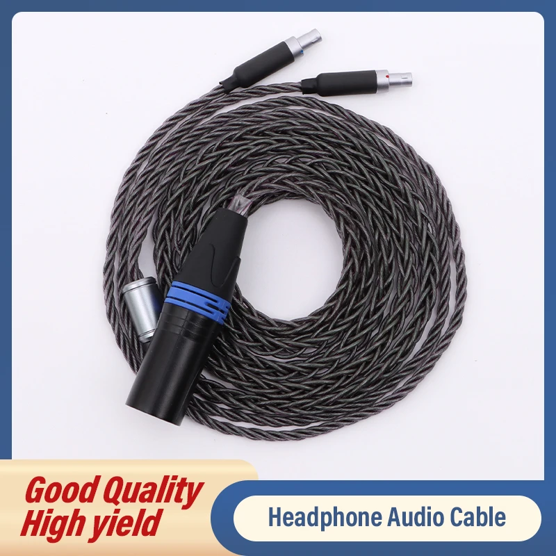 ivipQ207 Imported From Japan High Purity 7N OCC+Alloy Copper Headphone