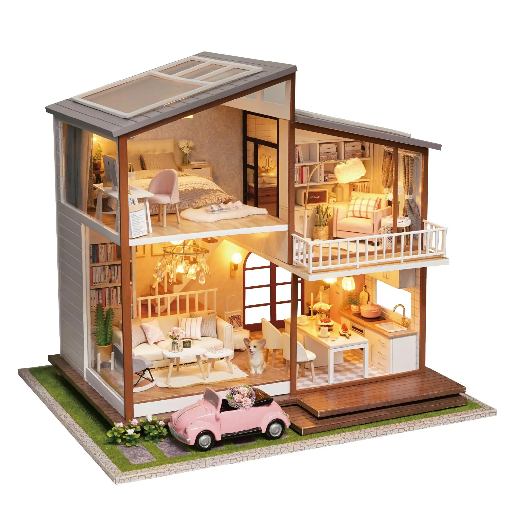 Dolls Houses, Large Wooden Dolls House