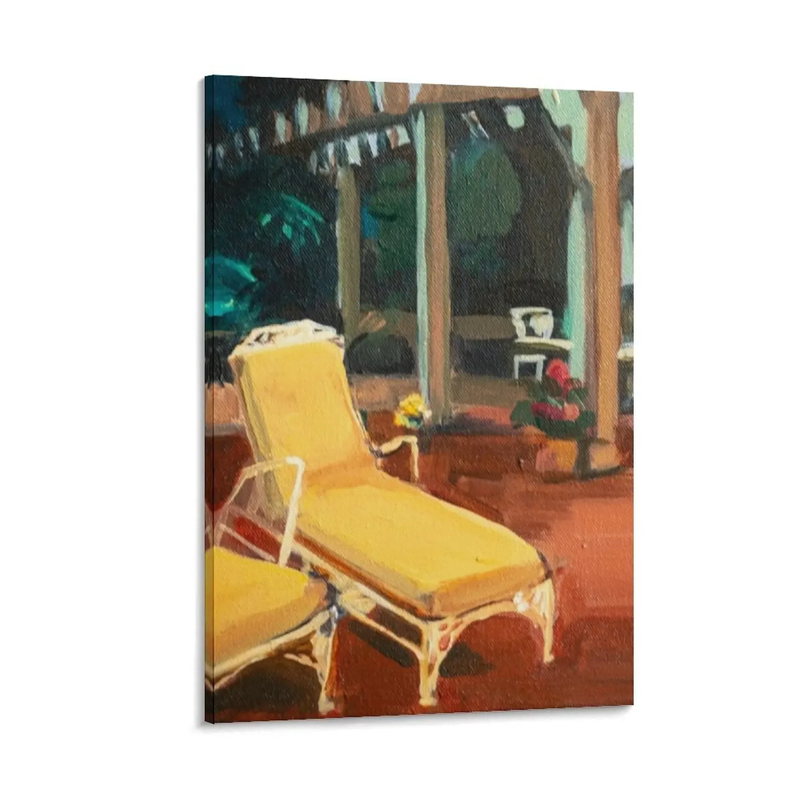 

Golden Girls Lanai Canvas Painting room decorations for girls japanese room decor room decorations