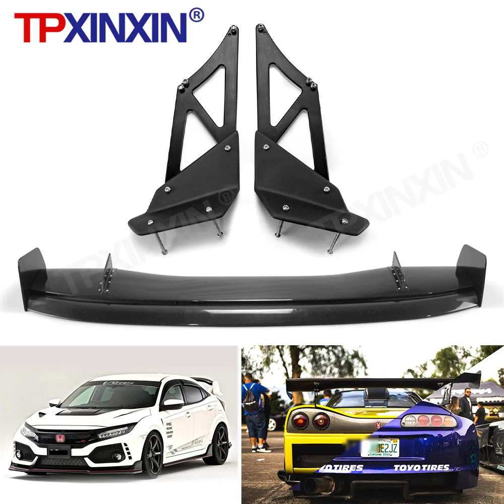 Для Honda Civic 2009-2021 обновленный Тип r FK7 FK8 RS VTX5 спойлер из углеродного волокна