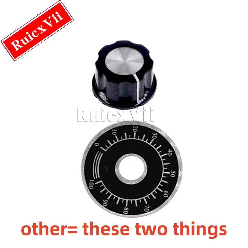 1pcs Single-turn Wirewound Potentiometer WX112(050) 5W 1K 2K2 4K7 10K 22K 33KK 47K