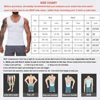 Hommes corps Shaper minceur Compression gilet maillot de corps Sexy taille formateur débardeur contrôle du ventre entraînement perte de poids Shapewear 6