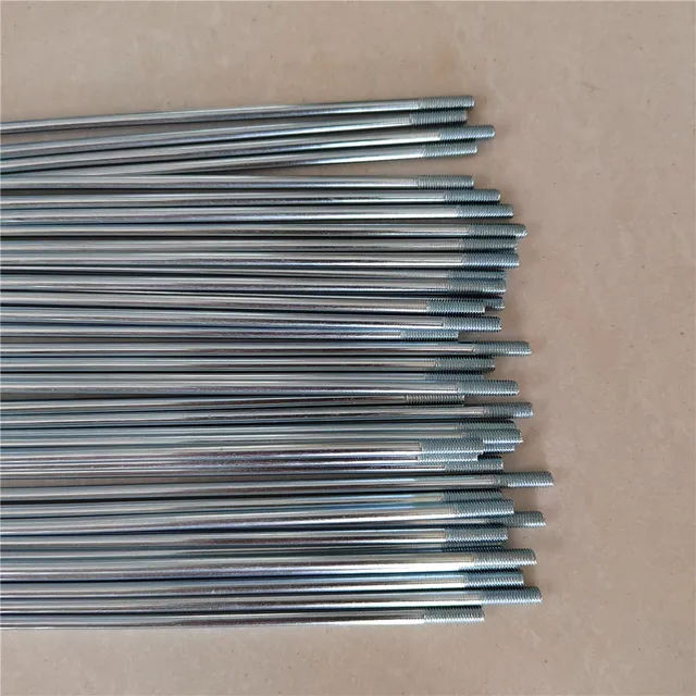 Raggi Per Bici Elettrica E Triciclo - 28 Pezzi Nero 12G Acciaio Carbonio - Misure 72-305mm - Foto 7