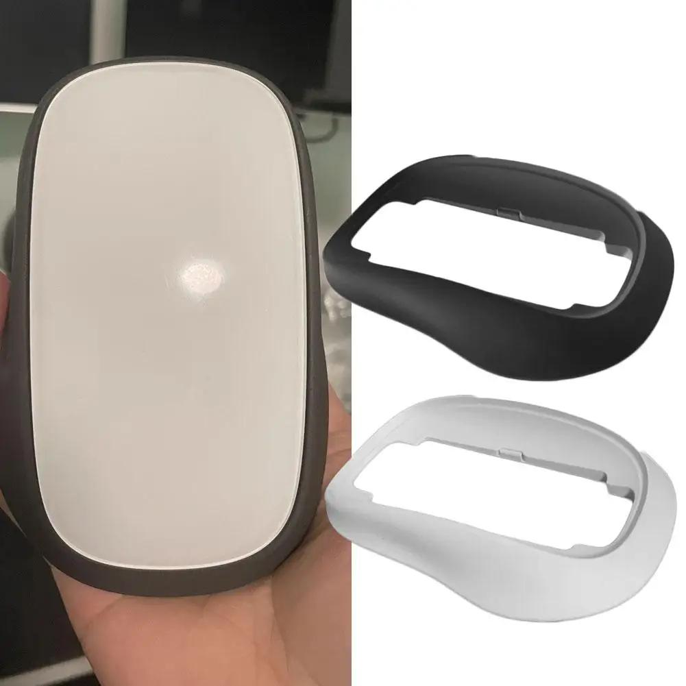 Base Per Mouse Bianca Nera Per Apple Magic Mouse 1/2/3 Pad Ergonomico Shell Aumenta L'Altezza Poggiapolsi Rialzato