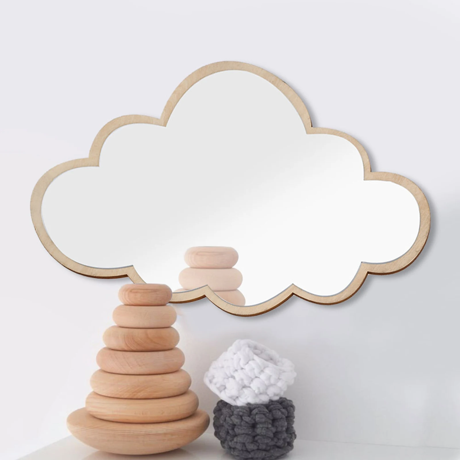 Nordic Acrylic Decorative Mirror Wall Sticker Decal Children Kids Room Art Home Decor