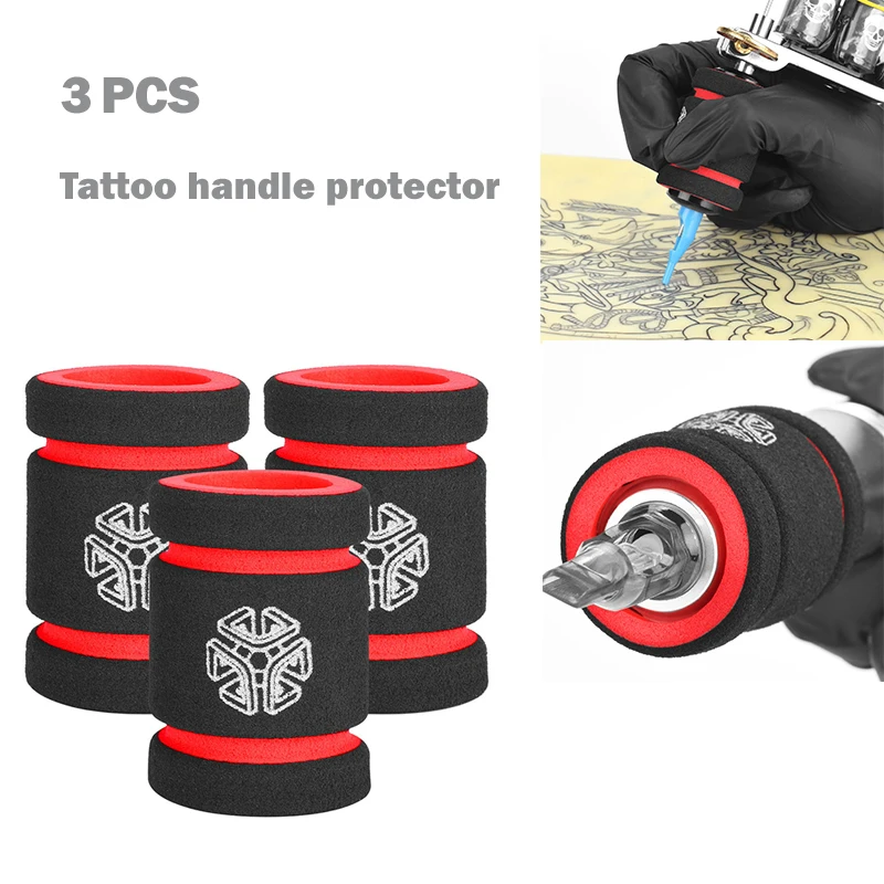 

3PCS 4.4cm 4.7cm 5cm Tattoo Grip Covers Memory Foam Tattoo Bandages Wrap For Stainless Steel Or Disposable Tattoo Tubes