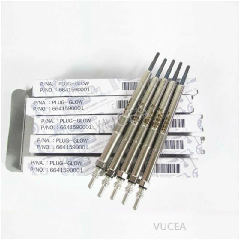 

1pcs OEM 6641590001 Engine Start Glow Plug Glow Plug For Ssangyong Rodius/Stavic Kyron Rexton D27 2.0 2.7T