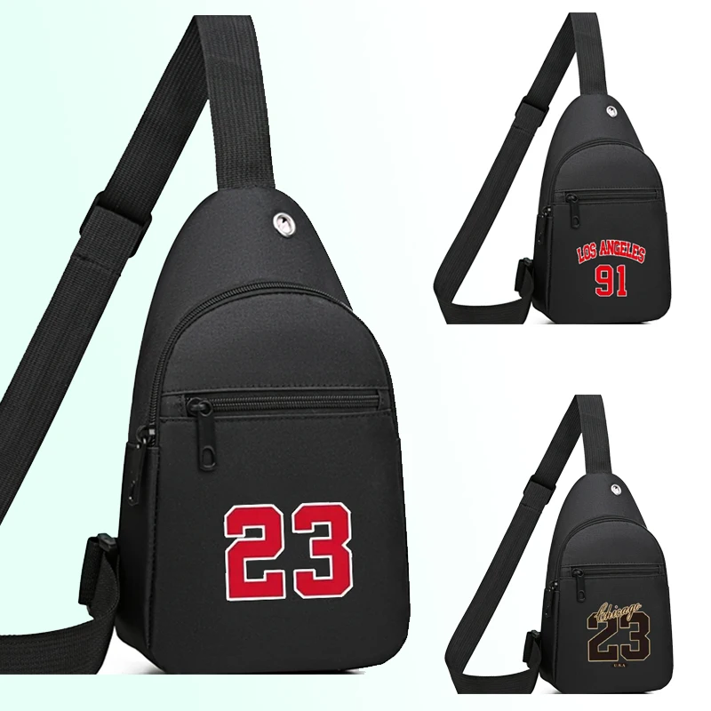 Neutral Digital Printed Square Bag for Travel Business