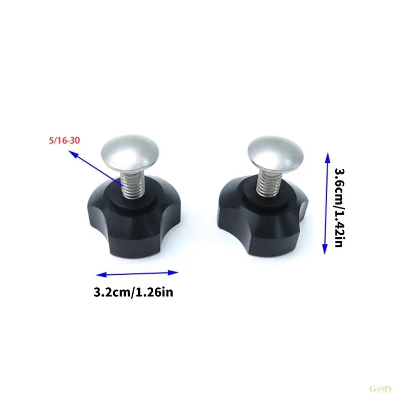 G99D 1 쌍 백 플레이트 나사 교체 내장 나사 32mm 직경 백 플레이트 나사 스쿠버 다이빙 장비 내구성