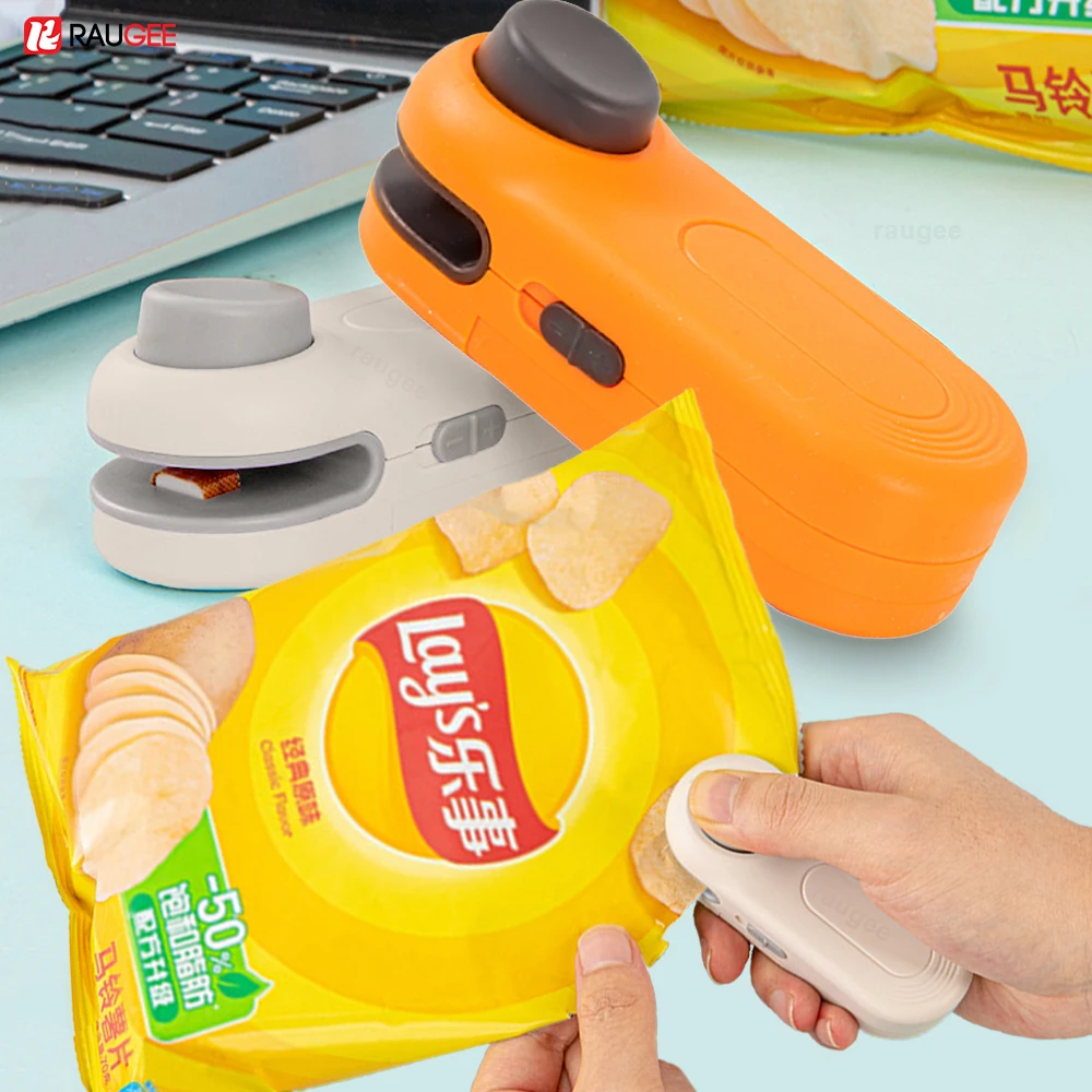 Mini Heat Sealer Sealing Machine Plastic Package Sealer Storage Bag Food Sealer Clip Bag Handheld Food Heat Sealer 1