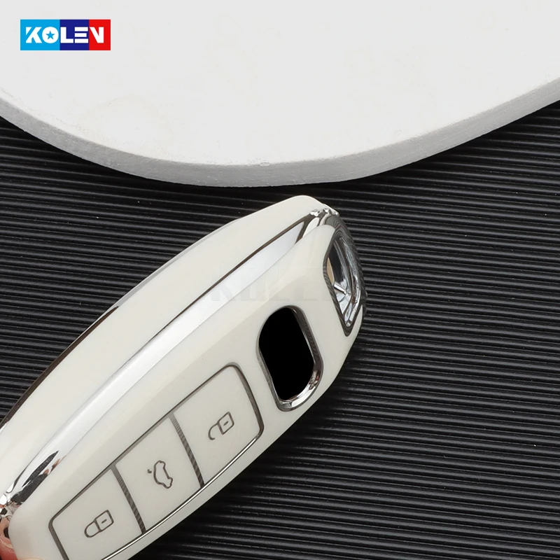 Soft TPU Car Remote Key Case Cover Shell Audi A6 A7 A8 E-tron Q5 Q7 Q8 C8 D5 Protector Holder Fob Accessories key case cover,car key shell
