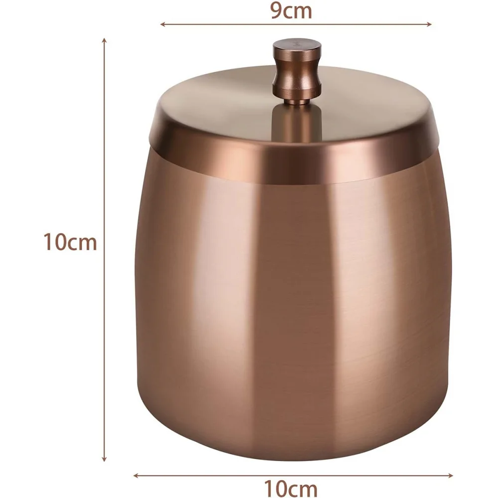 Cenicero De Acero Inoxidable Para Exterior - Antiviento, Antideslizante, Ideal Para Terraza, Jardín O Balcón