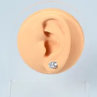1/4pairs Magnetic Punk Vintage Nose Studs - No Piercing Required, Fashion Women's Piercing-Free Nose Jewelry Set, Stud Earrings - Image 5