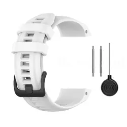 Premium 20mm Silicone Sport Watch Strap - Durable Replacement Wristband - Garmin instinct 2S (B)