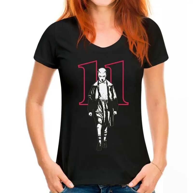 thumbnail image 1 of Camiseta de cosplay de Stranger Style Pop Culture Things Eleven para hombre, talla S-Xxl, camiseta con estampado personalizado, 1 of 5