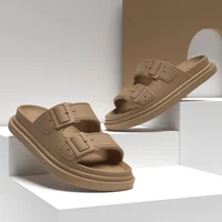 Comemore Suitable Indoor and Outdoor Comfort Buckle Sandals Women Summer Beach Slippers Fashion Home Soft Anti Slip EVA Shoes 2