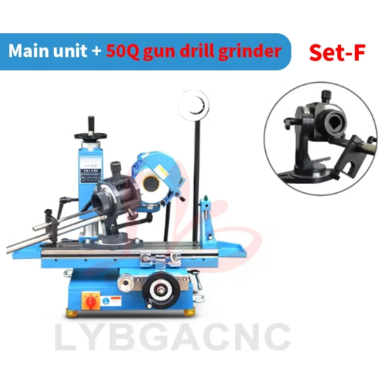 Universal Grinding Tapping Polishing Machine with Drill Sharpener Optinal Turning Grinder All Kinds of Welding 3-Sided Milling 3
