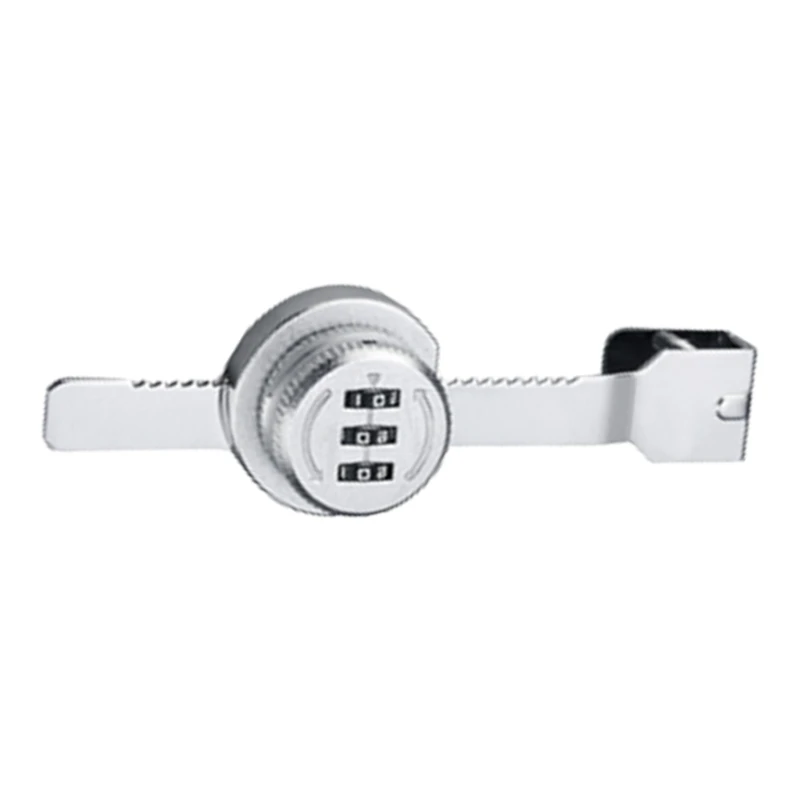 3Digit Combination Lock Sliding Glass Door Lock Anti-theft Safety Slide Latches