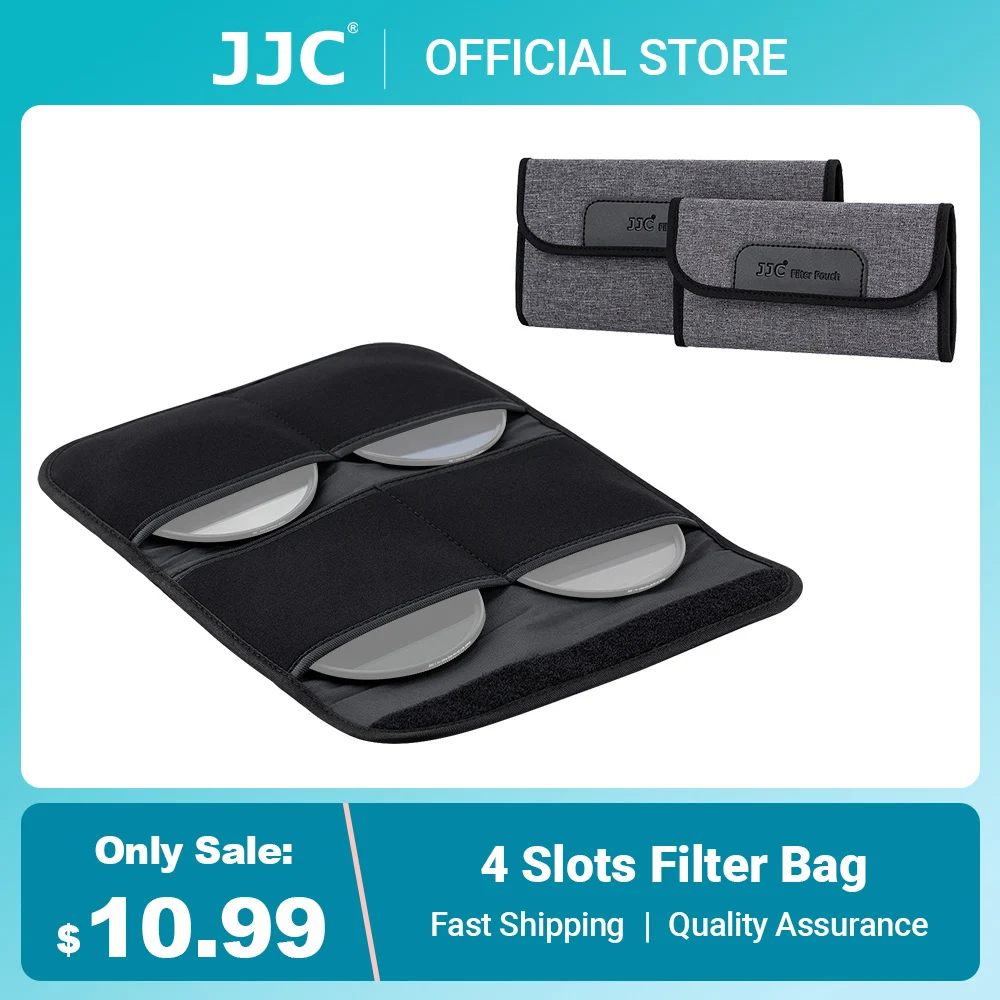 JJC4SlotsCameraLensFilterBagWalletDurablePolyesterUVNDCPLFilterPouch49mm.jpg