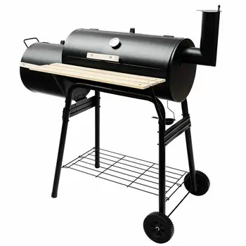 Outdoor BBQ Grill Charcoal Barbecue Pit Patio Backyard Meat Cooker Smoker 1