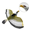Big Electric Eagle Flying Bird LED Light Eye Glowing Sound Bird Hawk Toys Kids Educational Toys play  interactive toys 1