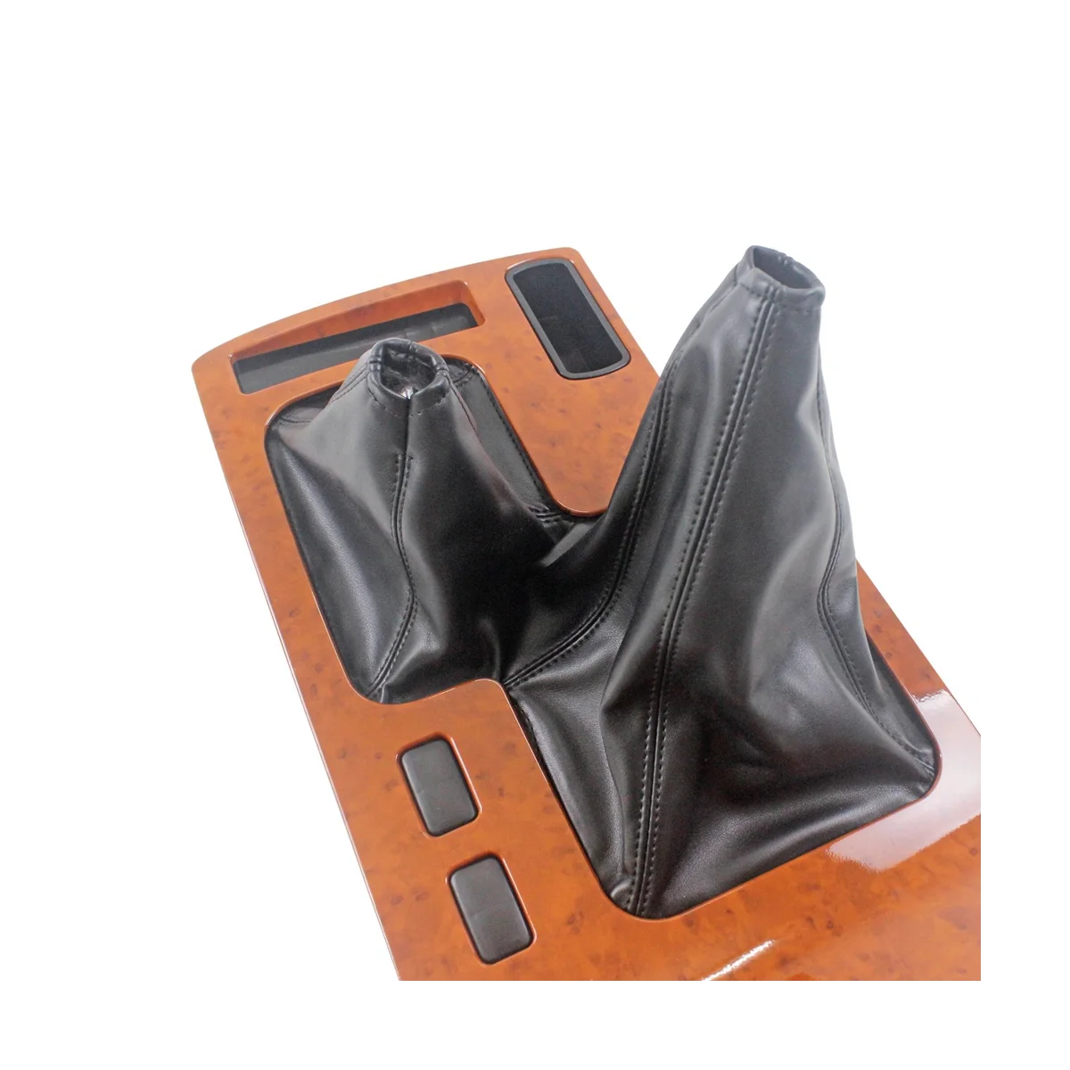 

Car Center Console Wooden Gear Shifter Penal Trim for Toyota Land Cruiser 100 LC100 FJ100
