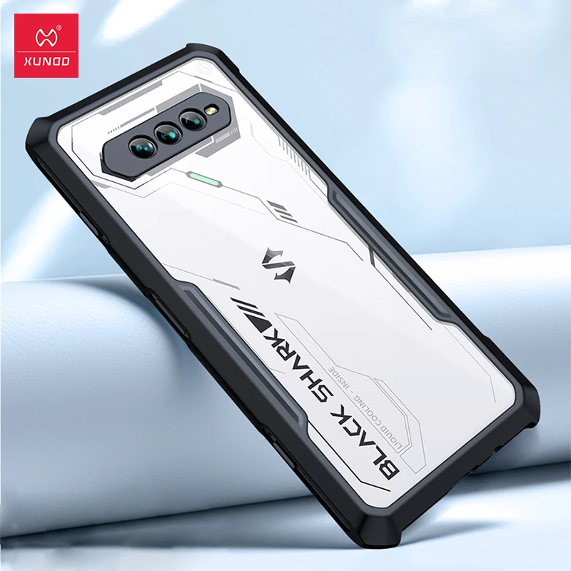 Per Custodia Black Shark 4 4S Pro 5 Rs, Custodia Xundd Antiurto Con Tecnologia Airbag Cover Posteriore Trasparente Per Custodia Xiaomi Black Shark 4
