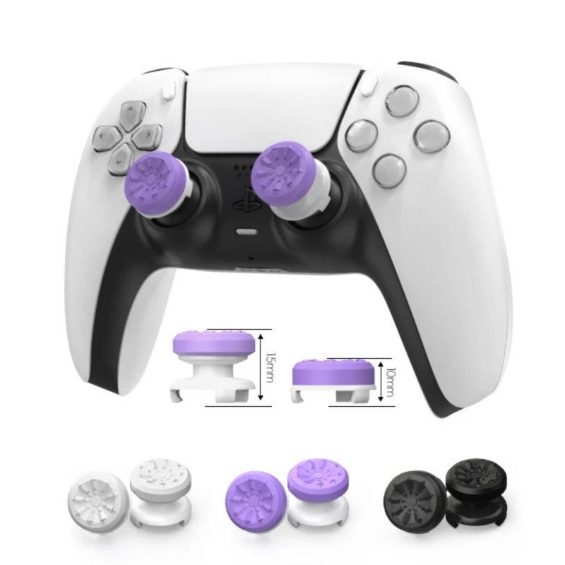 Game Controller Joysticks Cover Handle Caps P4/P5 Gamepad Performances Command Silicone Thumb Grip Caps