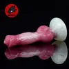 FAAK Dog Dildo Knot Anal Plug with Suction Cup Dragon Masturbators Prostate Massager Sex Shop Sexy Toys for Men Women Gay Adults 1