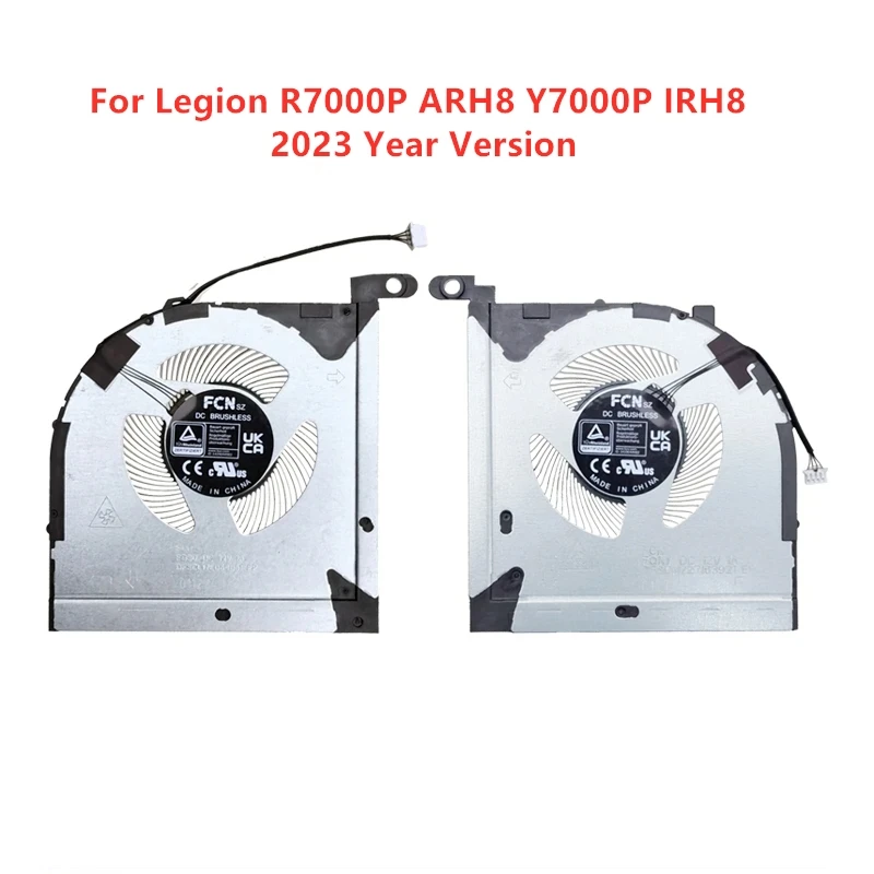 Новый оригинальный охлаждающий вентилятор для процессора ноутбука Lenovo Legion R7000P ARH8 Y7000P IRH8 версии 2023 года
