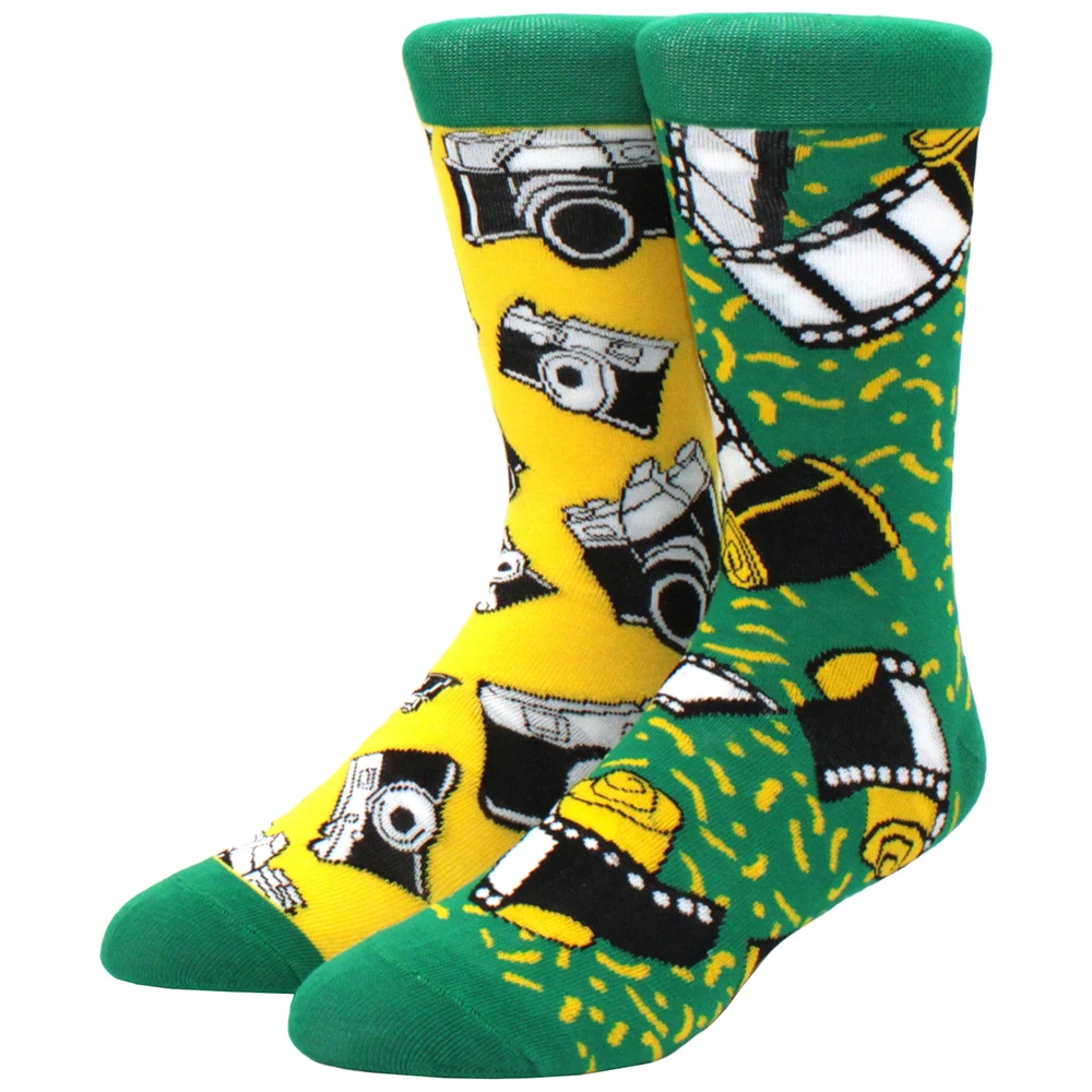 Premium Cotton Novelty Socks with Fun Food Pattern