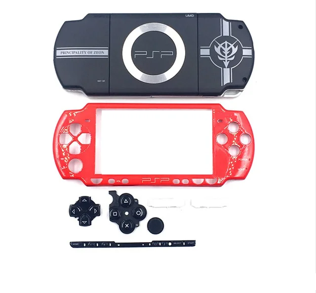 Limited Full Housing Shell Case Replacement for PSP 2000 PSP2000 Game Console Cover Case with