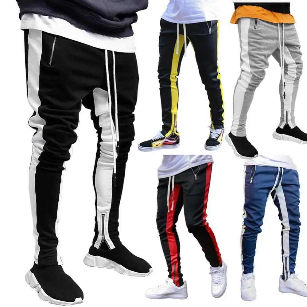 Description Picture 2 of itemNew Men's Casual Fashion Pants Streetwear Sportswear Skinny Male Trousers Gyms Tracksuits Bottoms Hip Hop Joggers Sweatpants