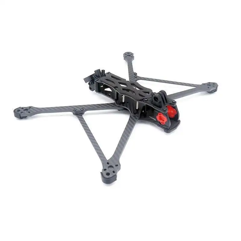 APEX EVO X 7 MAX FPV Frame Kit assemblé, prêt pour le montage des composants électroniques.