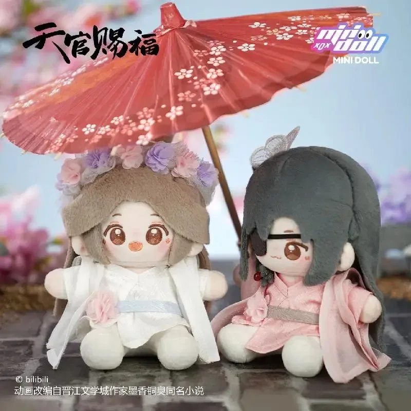 

Аниме TGCF Tian Guan Ci Fu Xie Lian Hua Cheng 15 см, сидя, мультяшная фигурка, хлопковая одежда для тела, подушка, подарок для косплея