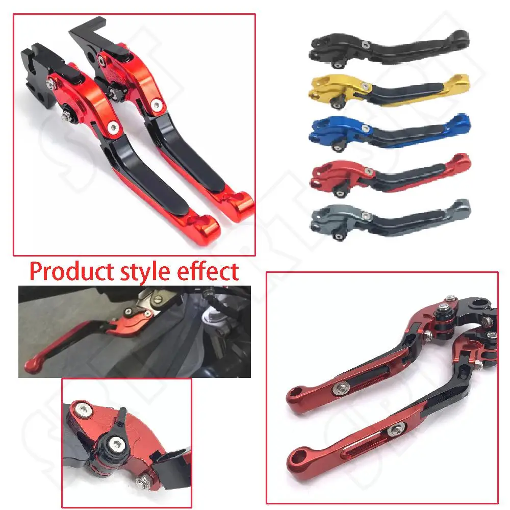 

Fits for Yamaha YZF R1 R6 YZF-R1 R1M R1S YZF-R6 ABS 2017-2022 Motorcycle Accessories Folding Extendable Brake Clutch Levers Kits