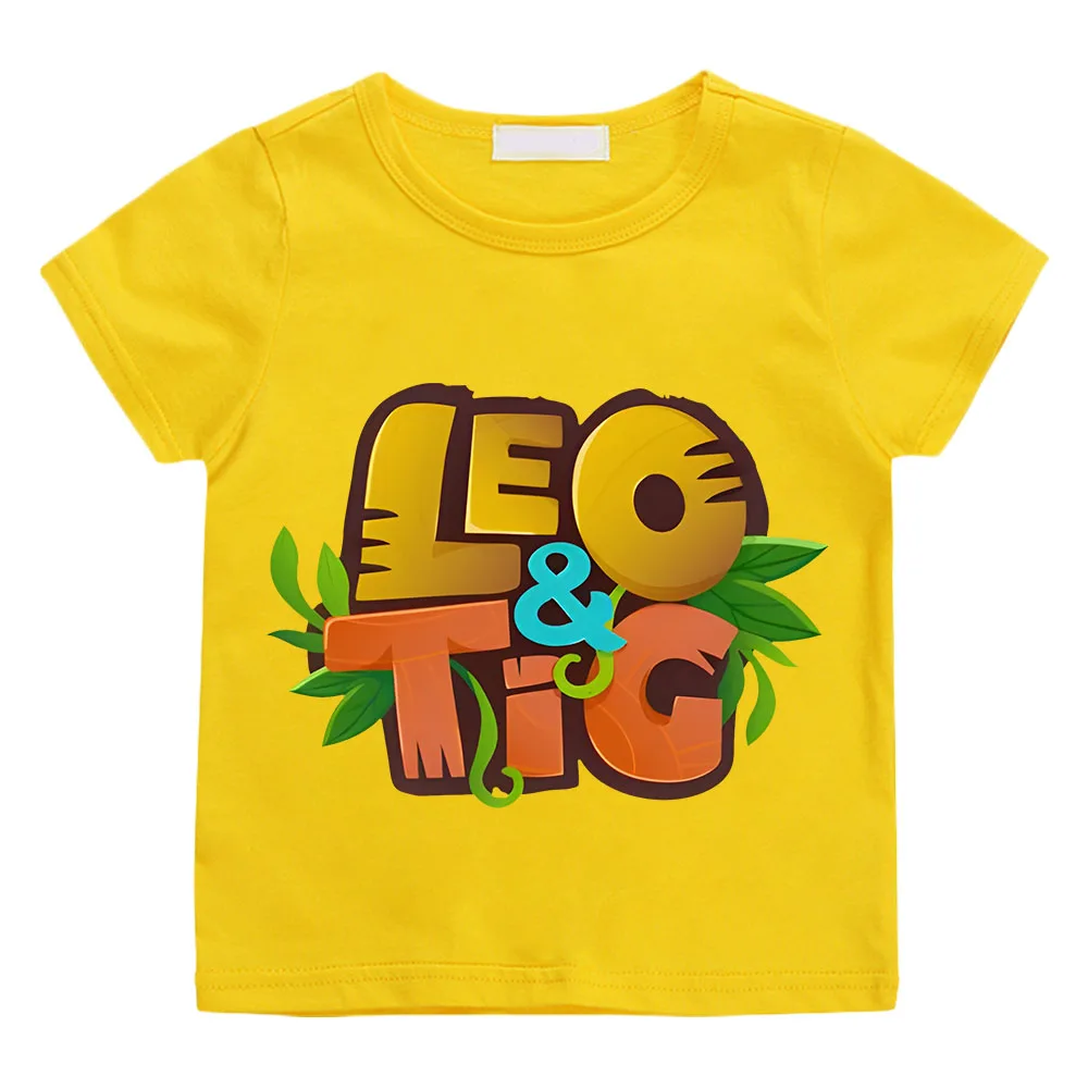 

Cartoon Anime TIG Print Tshirt Kawaii Short Casual Cotton Short Sleeve T-shirt Tops Anime Tees Y2k One Piece Kids Clothes Girls